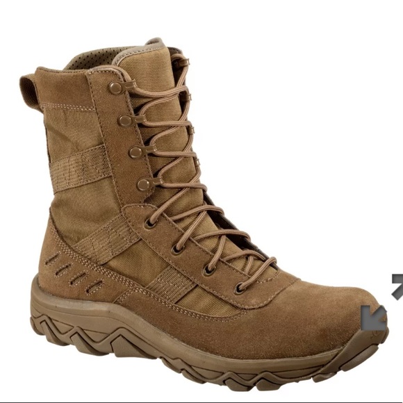 redhead combat boots